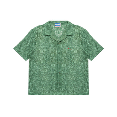 Floral Camp Collar Button Up