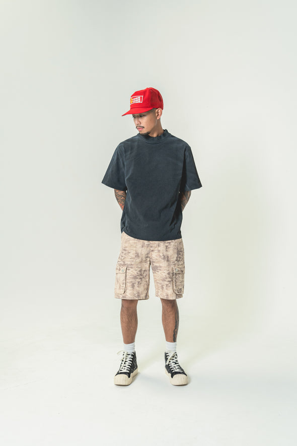 Brushed Camo Cargo Short