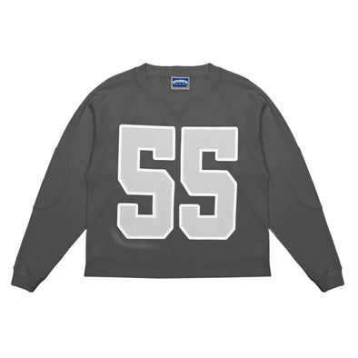 55 Waffle Knit Long Sleeve