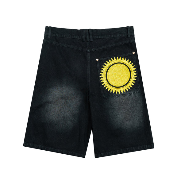 Sunrise Black Jorts