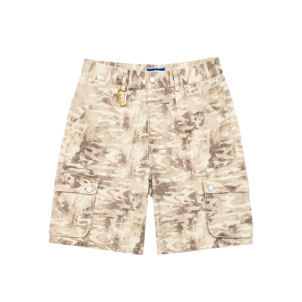 Brushed Camo Cargo Short