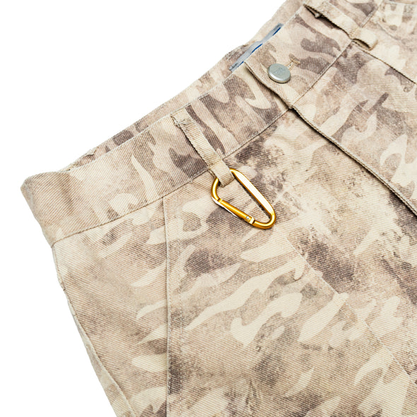 Brushed Camo Cargo Short