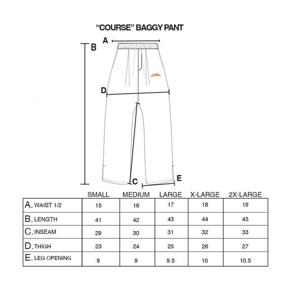 Course Baggy Nylon Pant