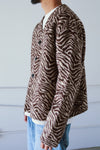 Wool Zebra Cardigan