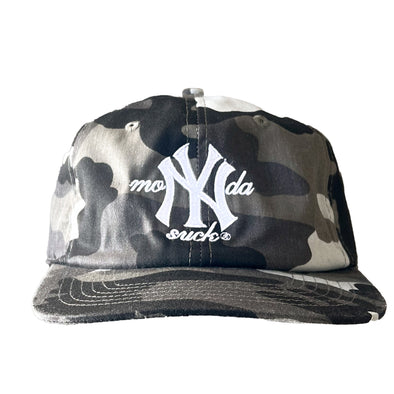 Camo Mondaysuck NYC Hat